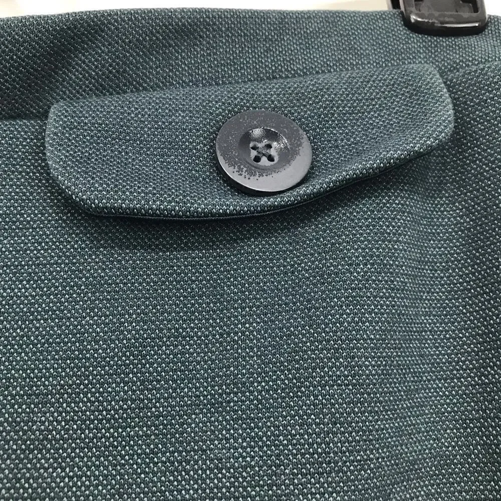 Boden Dark Sage Green Faux Pocket Pencil Skirt